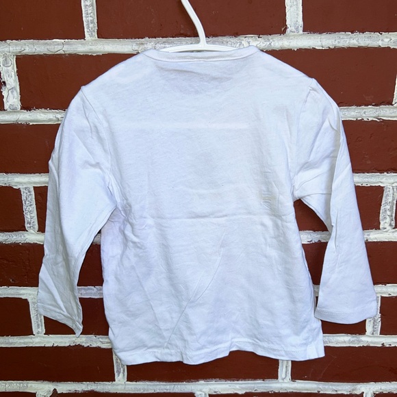 White long sleeve t-shirt “little boy abracadabra” - Picture 2 of 3